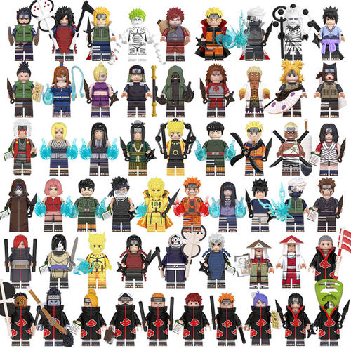 国产原创旋涡鸣人忍者积木