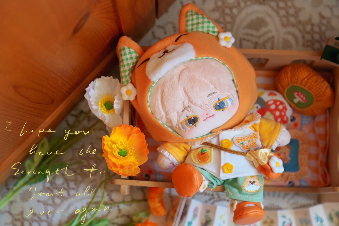 【现货】原创20厘米无属性娃衣秋甜橙套装全款定制,模玩/动漫/周边/娃圈三坑/桌游,棉花娃娃/毛绒玩具娃衣,淘宝优惠券,粉丝福利购,淘宝优惠卷