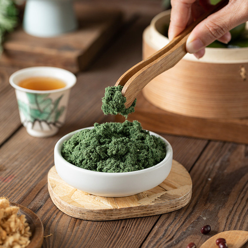 食用艾草粉 粗粉50g青团粉艾叶艾粉烘焙自制清明粿艾草果团原材料