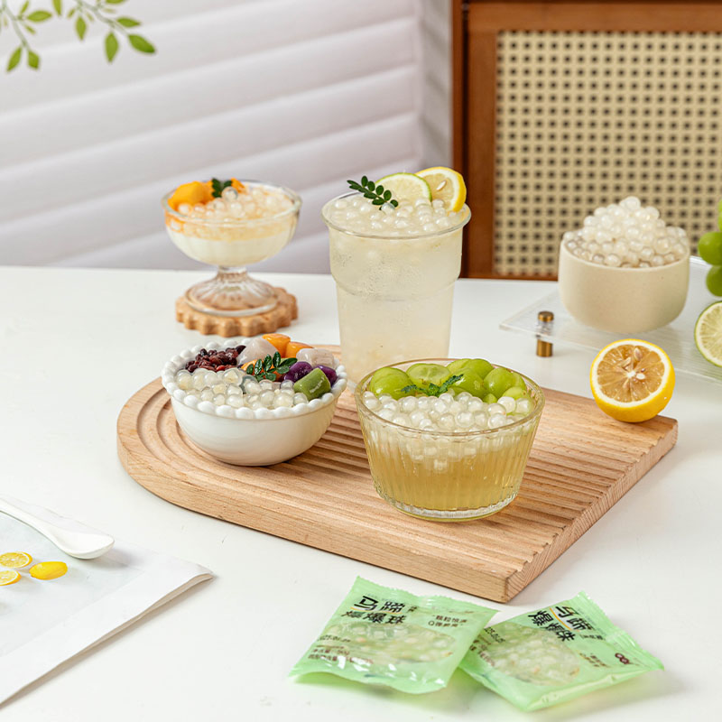 马蹄爆爆珠小包装家用奶茶配料