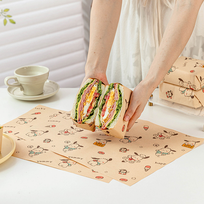 食品级早餐三明治专用包装纸