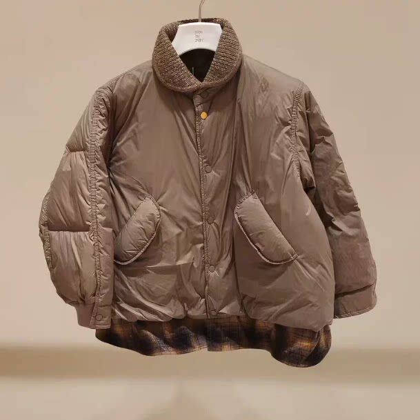 小江南童装国内代购26冬款男女童保暖羽绒服夹克1QAC15270