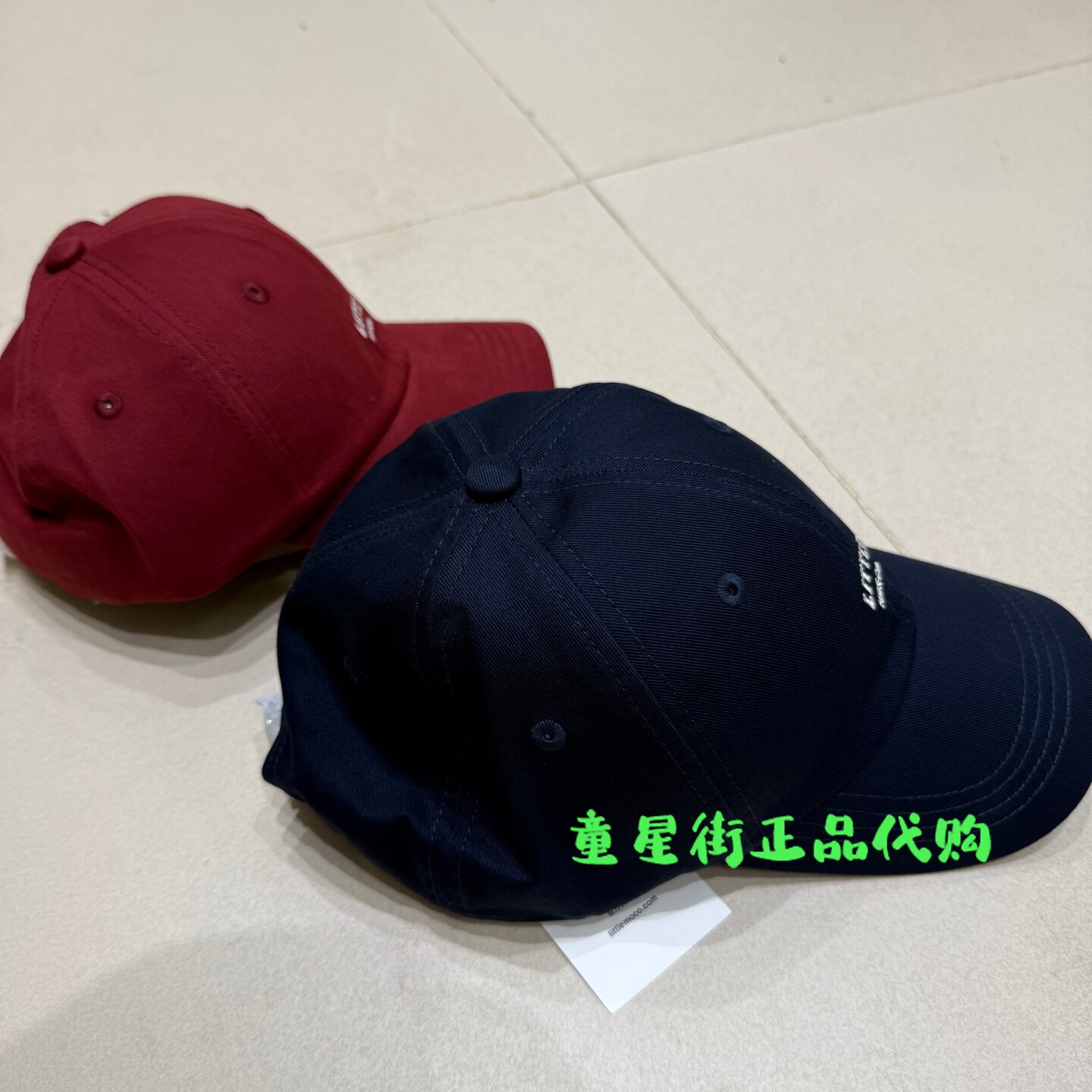 littlemoco国内代购26年秋款男女童 休闲压舌帽KBF3HAT002