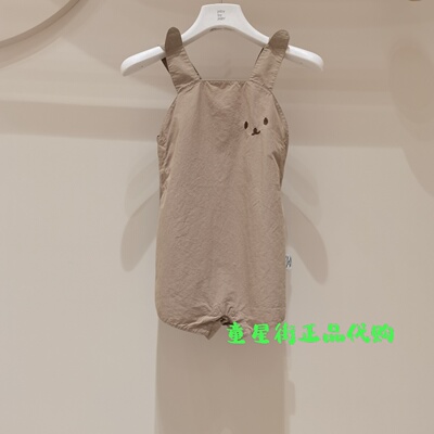 小江南童装专柜正品26夏款婴童款男女童可爱背带短裤YQ5E10570