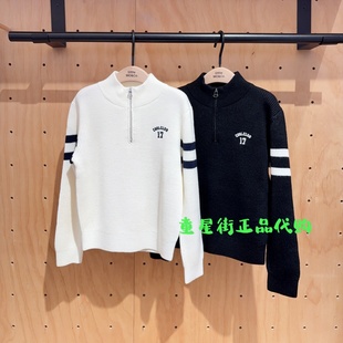 儿童针织衫 little 新品 25年冬款 KBE4SWT030 moco专柜正品