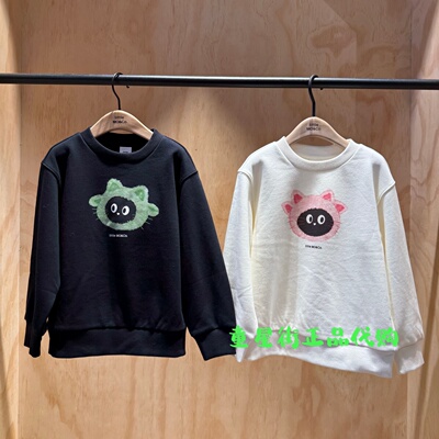 little moco专柜正品26年春款男女童毛圈套头卫衣KBF1SWST03奥