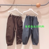 小江南童装 1PAE11900 男女童纯色休闲束脚裤 国内专柜正品 25年冬款