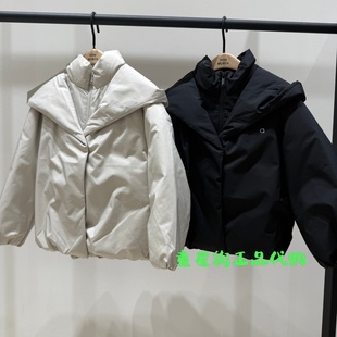 25年冬款 专柜正品 男女童三防连帽羽绒服KBE4EIN044 moco little