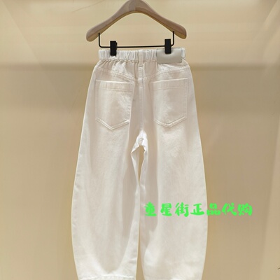 littlemoco国内代购26年秋款男女童休闲牛仔长裤KBF3JEN011