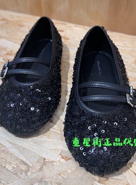 little moco专柜26年春款女童珠片绣气质平底单鞋KBF1SHS005