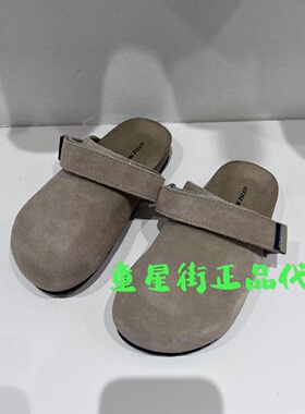 littlemoco专柜正品25年秋女童包头半拖鞋博肯鞋KBE3SHS004