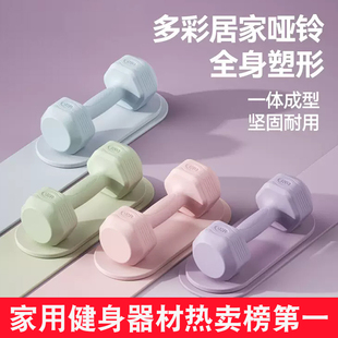 哑铃女士健身家用男士儿童力量训练器材锻炼初学者练臂肌亚玲一对