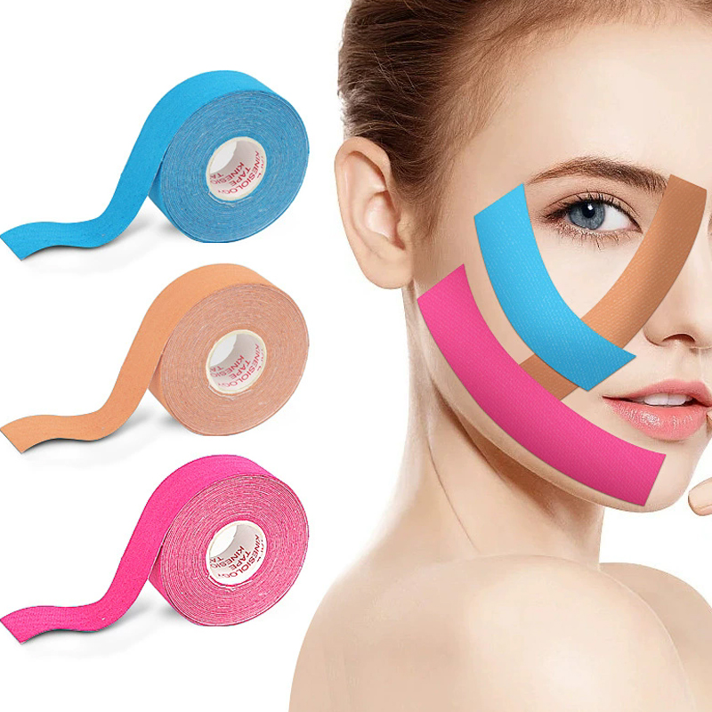 提拉脸部肌肉贴川字纹法令