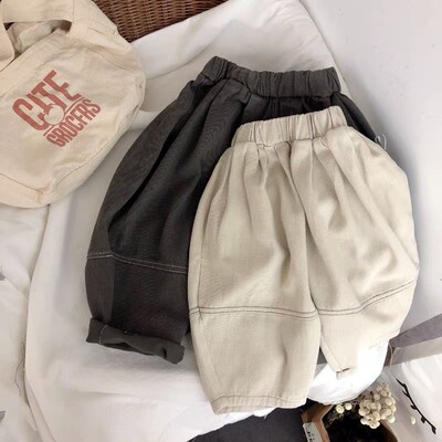 男女童宽松灯笼裤哈伦裤