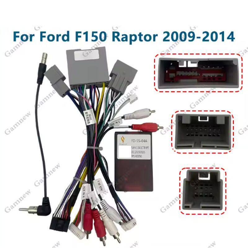For Ford F150 Raptor 2009-2014 16针安卓电源线协议盒