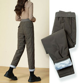 羽绒裤 零下40度极寒东北哈尔滨防寒女士棉裤 女外穿2025新款 冬季