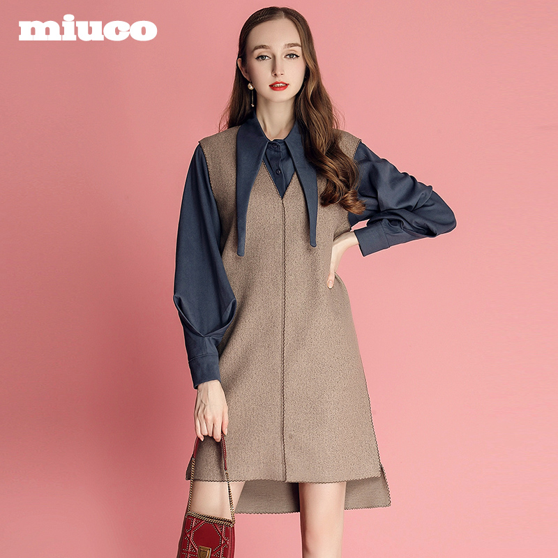 miuco2018Çﶬпî·ÁìµÆÁýÐä³ÄÉÀ+²»¹æÔòÃ«ÄØ±³ÐÄÁ¬ÒÂȹÁ½¼þÌ×Å®