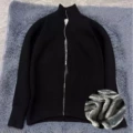 Black Leather Buckle and Velvet
