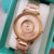Rose Gold Diamond-Free Watch Cover