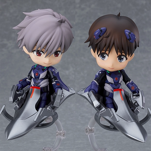 【bilibili】现货GSC 粘土人EVA新剧场版渚薰碇真嗣战斗服Q版手办