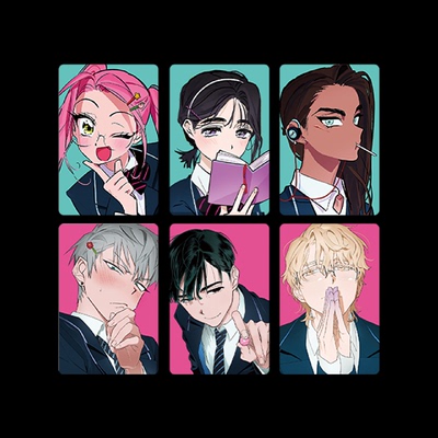 【bilibili]咚漫&vivinos 异形舞台2周年重制版 立牌挂件小卡贴纸