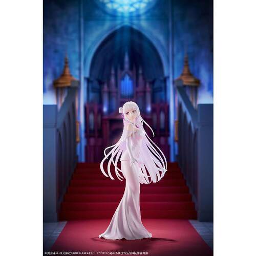 【bilibili】定金从零开始的异世界生活爱蜜莉雅 婚纱Ver.1/7手办
