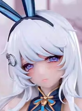 【bilibili】现货 Hapitopi旗开得胜兔女郎追视眼 温感漆1/6手办