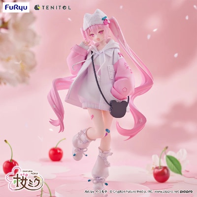 【bilibili】定金FuRyu TENITOL VOCALOID 樱未来Cool style 景品