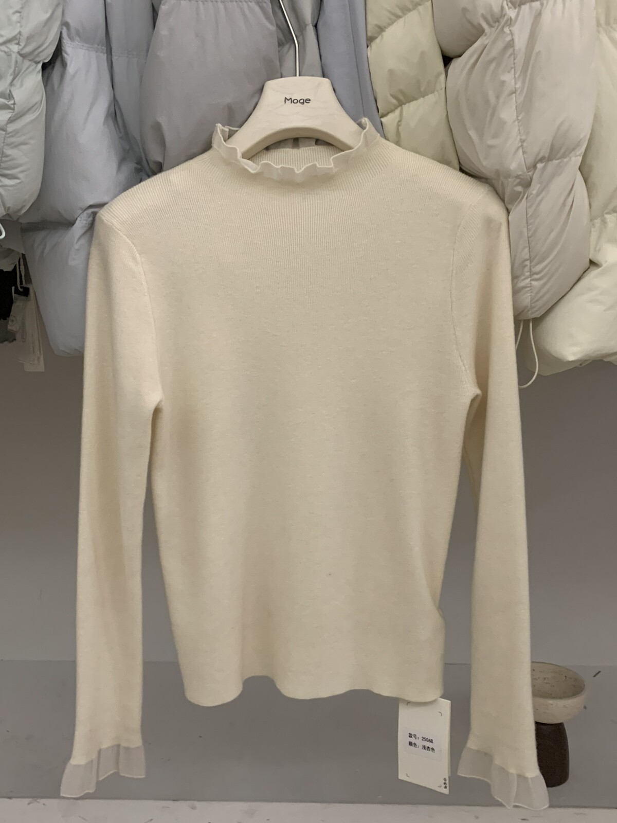 Need-百搭羊绒针织打底衫～档口自留款耶打底衫含9.8羊绒33绵羊毛