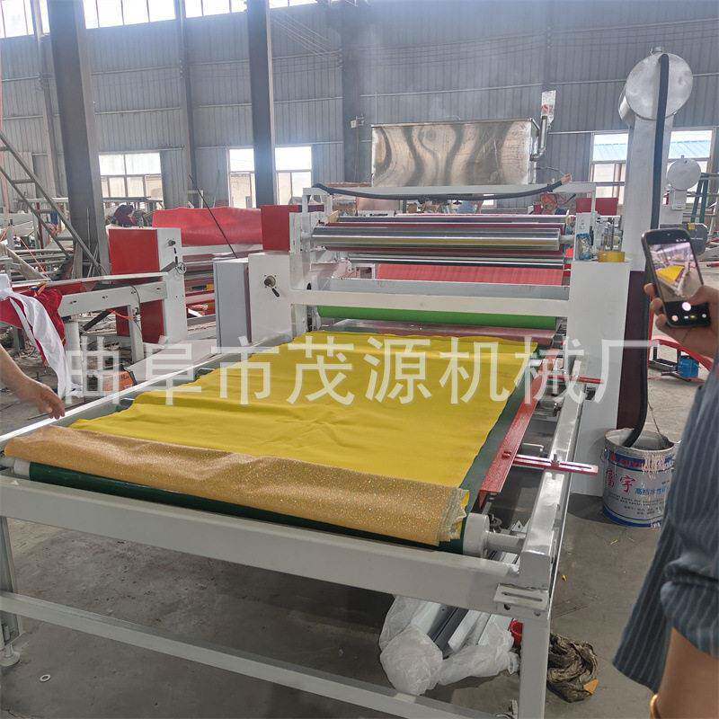 海绵皮革复合机 EVA热熔胶平贴机 片材卷材贴合机 海绵不干胶