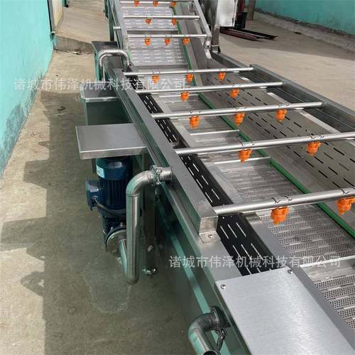 小龙虾气泡清洗机 全自动果蔬清洗设备 净菜加工生产线生产厂家