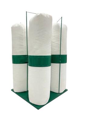 MF9075A方四桶型布袋式移动吸尘机380v家具粉尘除尘吸尘器集尘器