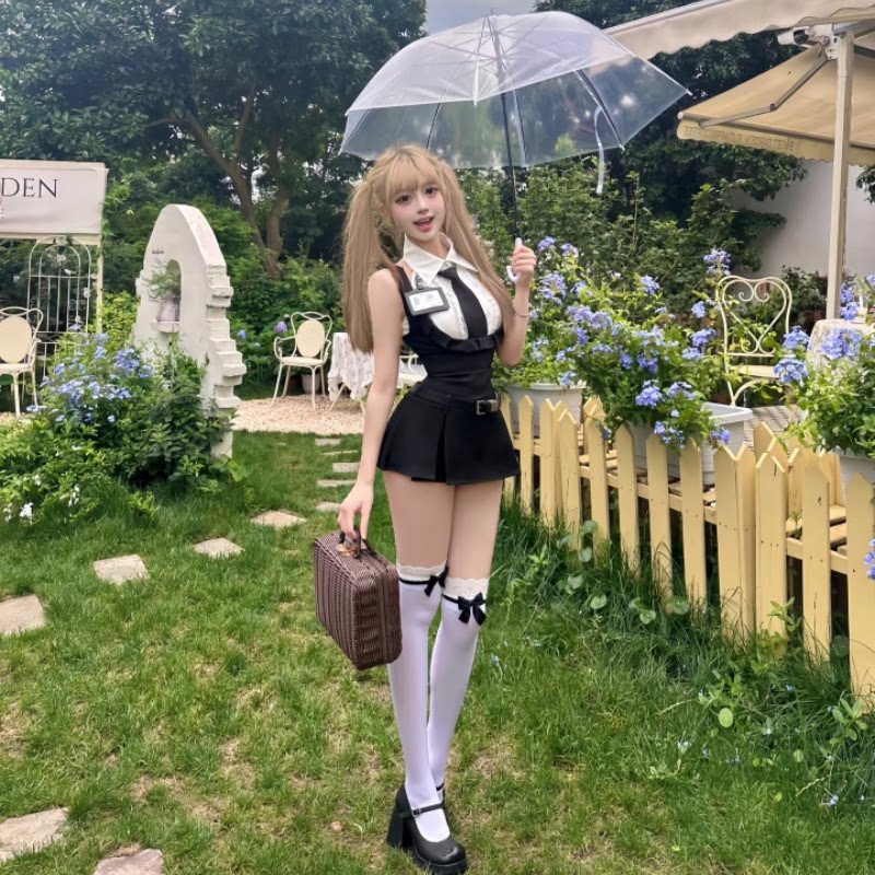性感蕾丝花边女薄款时尚小腿提花连裤打底袜蕾丝纯欲袜子长筒