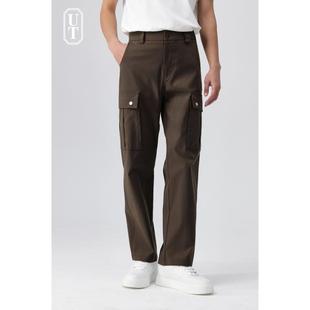 设计感2025年新款宽松休闲工装裤男春秋季美式长裤技能伞兵裤口袋