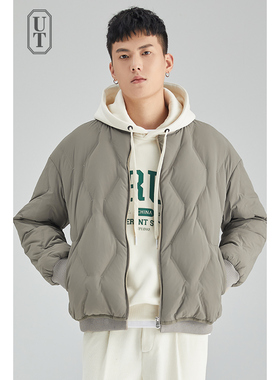 重磅冬季加厚羽绒服男士短款保暖棒球夹克面包服新款潮流鸭绒外套