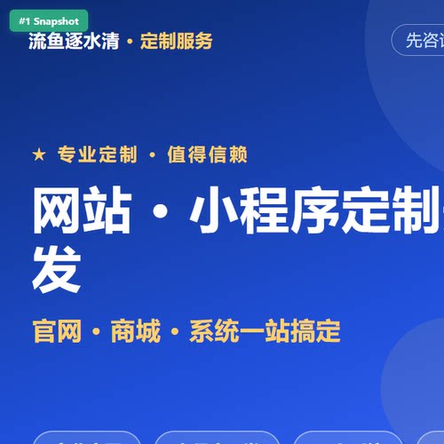 网站制作小程序开发网页设计H5搭建官网建设外包代做