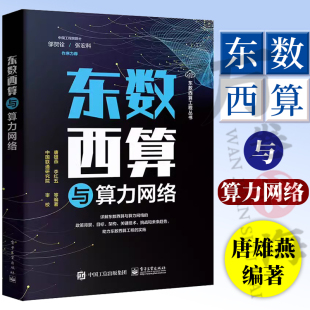 东数西算与算力网络 唐雄燕 李红五 面向东数西算工程的算力网络架构 发展演进思路和全光传送 算网业务协同编排书 电子工业出版社
