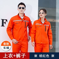 【Твердый цвет】 Оранжевый красный набор