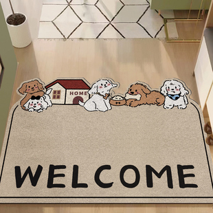 入户门地垫门口进门脚垫可裁剪丝圈进户门垫轻奢高级可擦防滑地毯