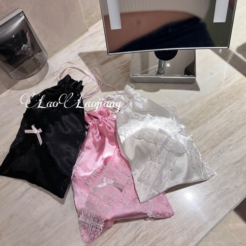 女孩子秘密日系蕾丝内裤收纳袋