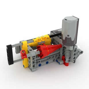 小小工程师国产积木机器人齿轮机械科技拼装 MOC CVT无级变速器套装