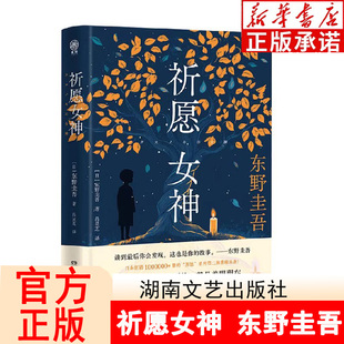 祈愿女神 东野圭吾重磅新作 祈念守护人同作者祈愿系列第二弹 你杀了谁无凶之夜彷徨之刃 假面游戏 白鸟与蝙蝠 祈祷落幕时小说