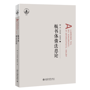 北京大学出版 解亘 图书书籍 正版 社 著 冯洁语 尚连杰 总 板书体债
