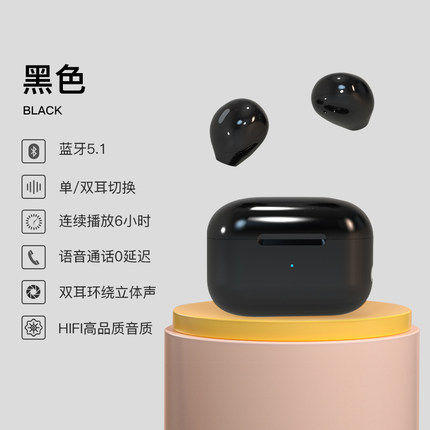 跨境迷你无线耳机降噪超长续航蓝牙耳机TWS Bluetooth Earphone
