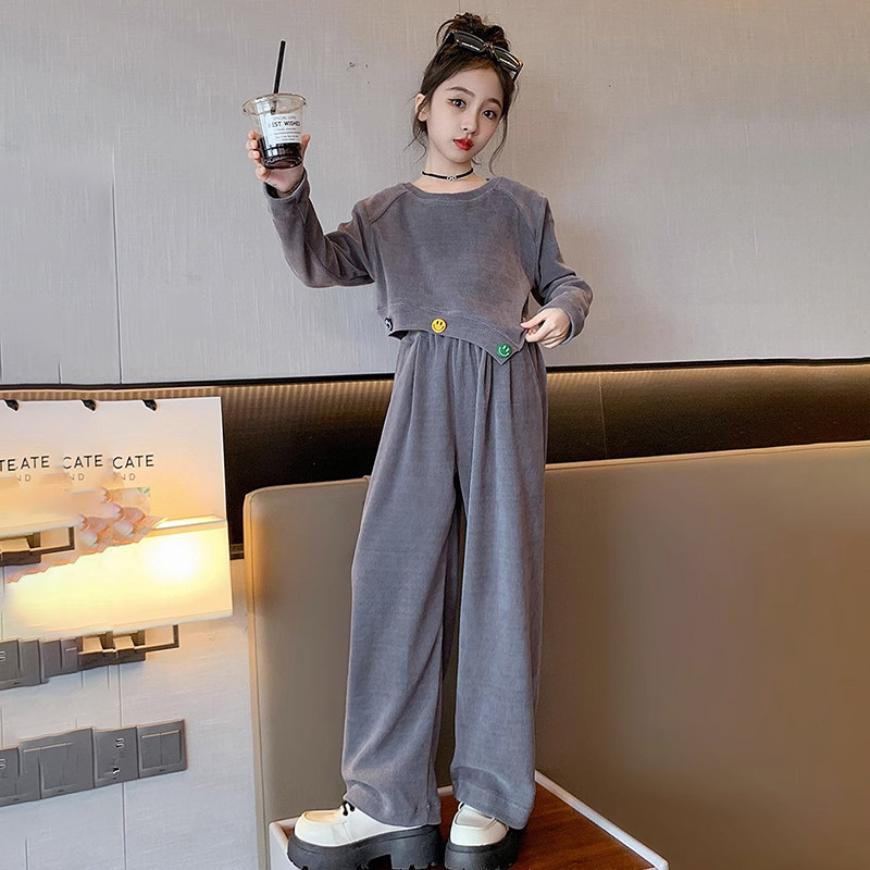 女童2026春款套装新款洋气