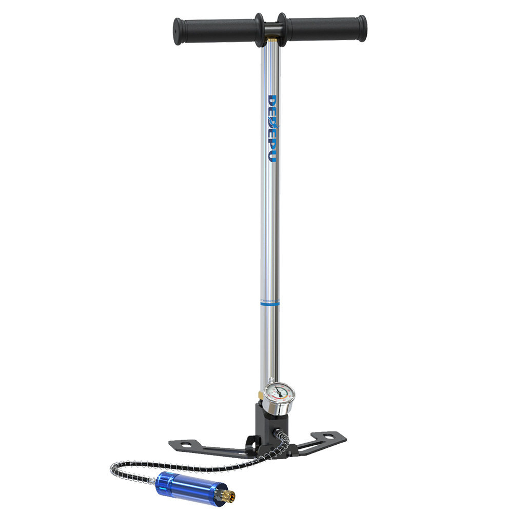 潜水气瓶充气泵手动打气泵潜水气瓶高压打气筒30mpa户外充气设备