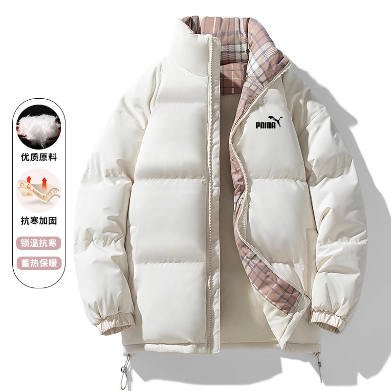 现货清仓2025新款棉服男冬季潮牌宽松加厚棉服外套