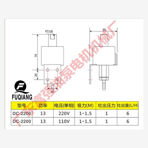 新款618磨床电磁泵DC22加