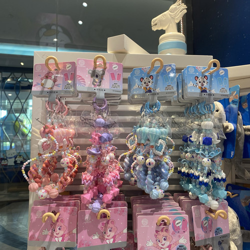 珠长隆纪念品动物园卡卡风车企鹅爱心手机链钥匙扣小挂件手链珠链