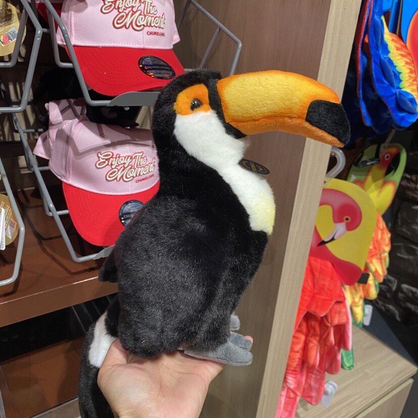 广州珠海长隆纪念品动物仿真巨嘴鸟毛绒公仔鸟类玩偶儿童玩具礼物